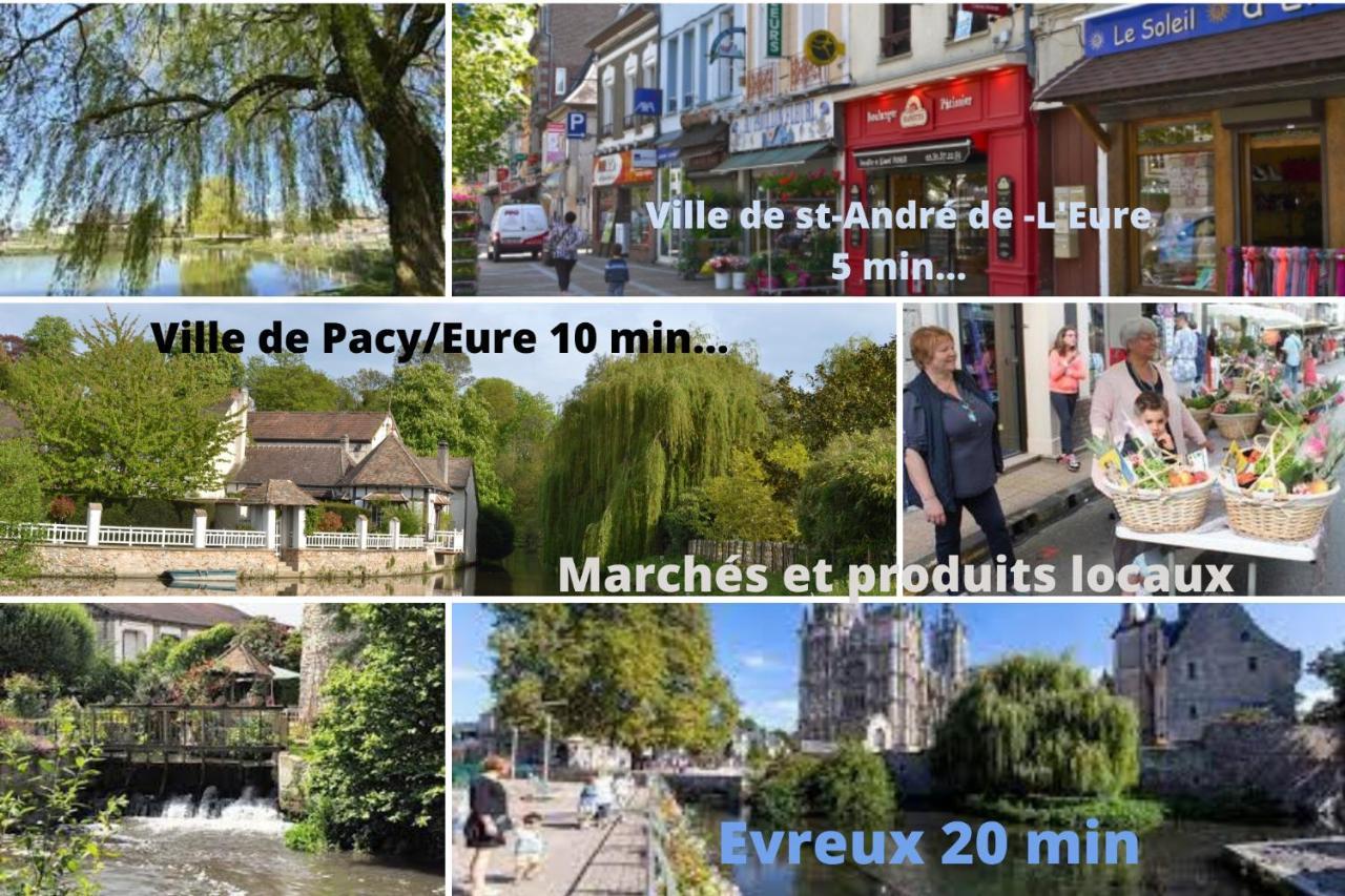 Gite La Fontaine -Cozy-1H De Paris -Jacuzzi Privatif La Boissiere  Exteriör bild