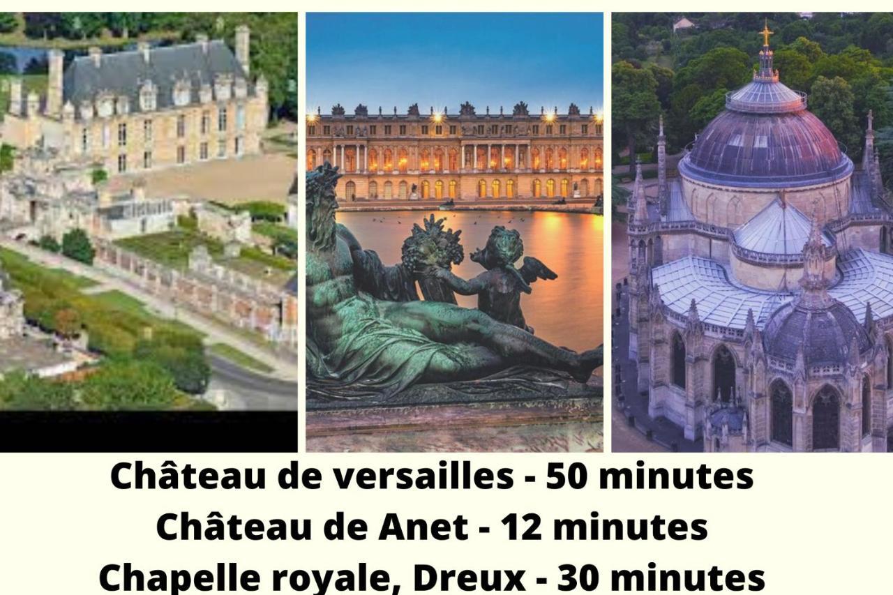 Gite La Fontaine -Cozy-1H De Paris -Jacuzzi Privatif La Boissiere  Exteriör bild