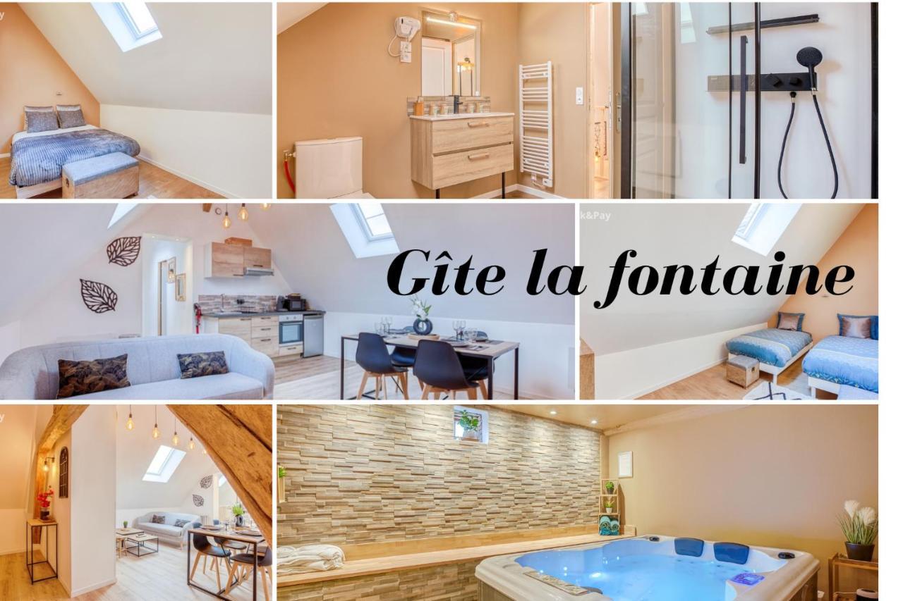 Gite La Fontaine -Cozy-1H De Paris -Jacuzzi Privatif La Boissiere  Exteriör bild
